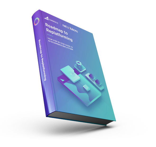 cover for the roadmap to replatforming BigCommerce guide