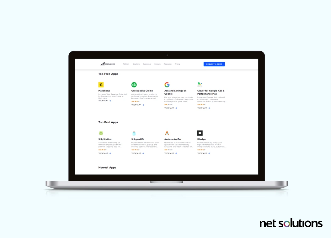 BigCommerce Apps and Integrations