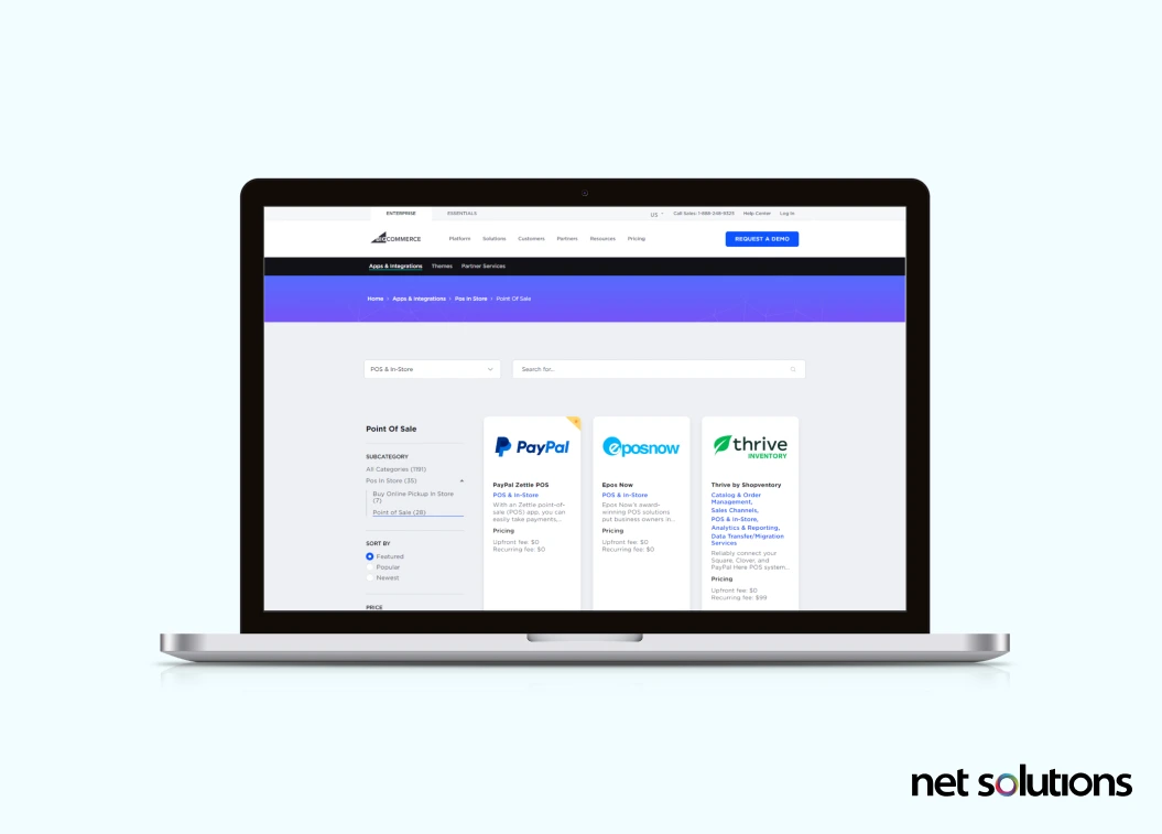 BigCommerce POS Solutions