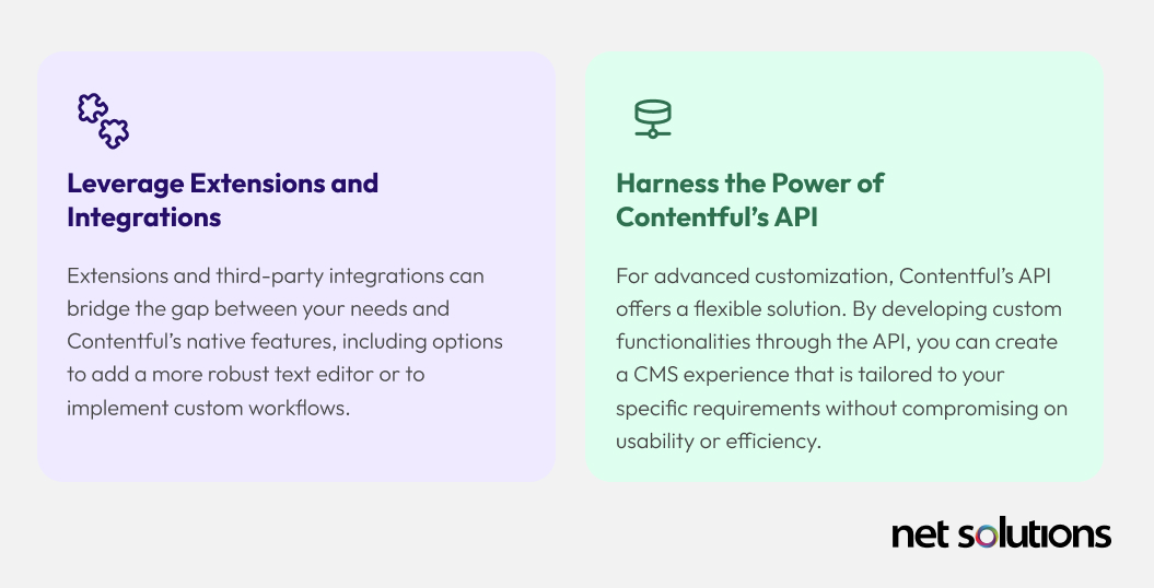 Leverage Extensions and the Contentful API