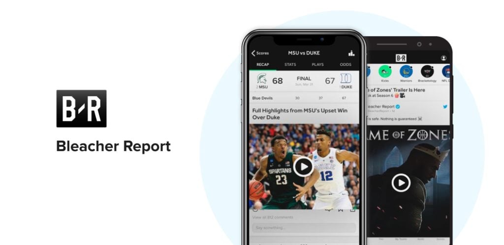 Bleacher Report sports app