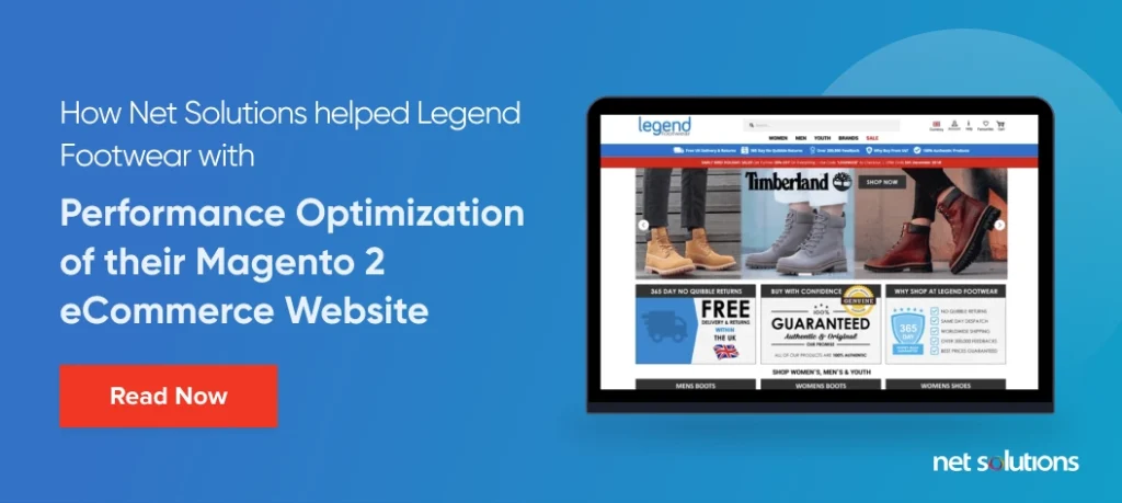 How Netsolutions helped legend footwear